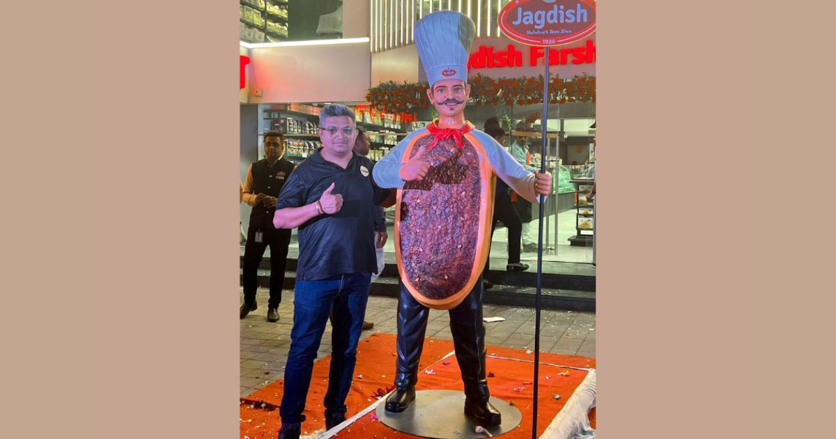 Gujarat’s famous Jagdish Farshan launches mascot Chef Jaggi